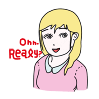 The various feelings of girls. sticker #1534191