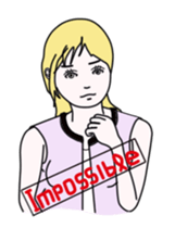 The various feelings of girls. sticker #1534203