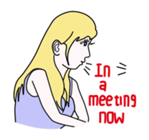 The various feelings of girls. sticker #1534210