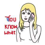 The various feelings of girls. sticker #1534211