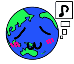 Friend of the earth...?Kyun-Chan. sticker #1534345