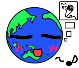 Friend of the earth...?Kyun-Chan. sticker #1534357