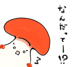 smiley mushroom sticker #1534461