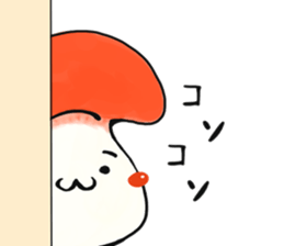 smiley mushroom sticker #1534464