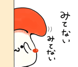 smiley mushroom sticker #1534466