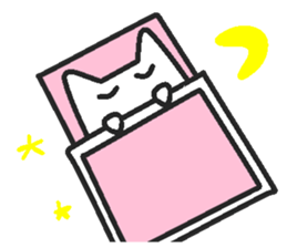 Woman cat Character-less version sticker #1534845