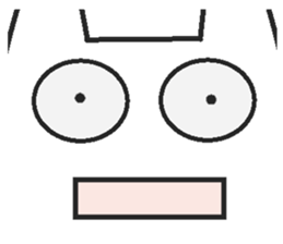 Woman cat Character-less version sticker #1534849