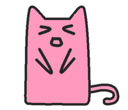 Woman cat Character-less version sticker #1534851