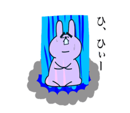 Touch sticker 5th Otokogi rabbit sticker #1535146