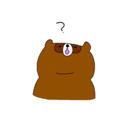 Fox and raccoon 4th Mr. touch sticker sticker #1535512