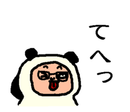 a strange gentleman sticker #1535559