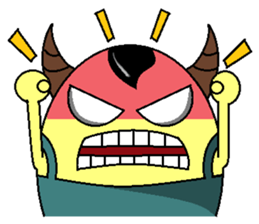 ox horn eggs sticker #1535664