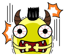 ox horn eggs sticker #1535666