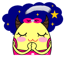 ox horn eggs sticker #1535667