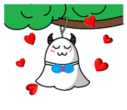 ox horn eggs sticker #1535679