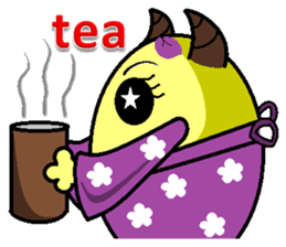 ox horn eggs sticker #1535681