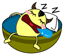 ox horn eggs sticker #1535691