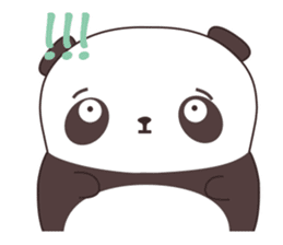 Pebbles - Lovely Panda Bear (English) sticker #1535823