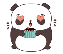 Pebbles - Lovely Panda Bear (English) sticker #1535827