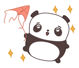 Pebbles - Lovely Panda Bear (English) sticker #1535828