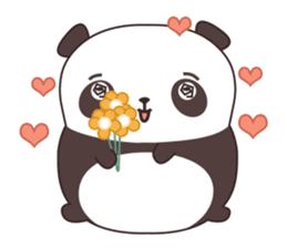 Pebbles - Lovely Panda Bear (English) sticker #1535830