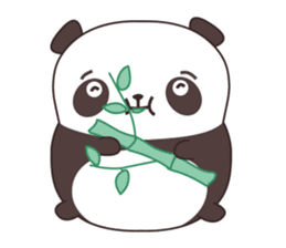 Pebbles - Lovely Panda Bear (English) sticker #1535836