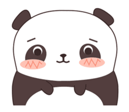 Pebbles - Lovely Panda Bear (English) sticker #1535847
