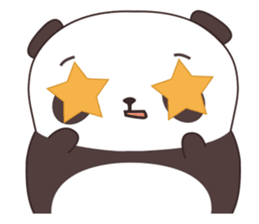 Pebbles - Lovely Panda Bear (English) sticker #1535848