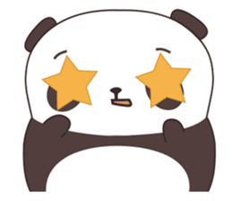 Pebbles - Lovely Panda Bear (English) sticker #1535848