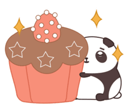 Pebbles - Lovely Panda Bear (English) sticker #1535850