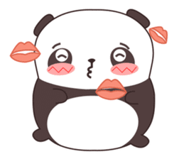 Pebbles - Lovely Panda Bear (English) sticker #1535851