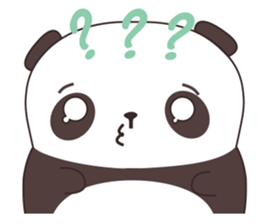 Pebbles - Lovely Panda Bear (English) sticker #1535855