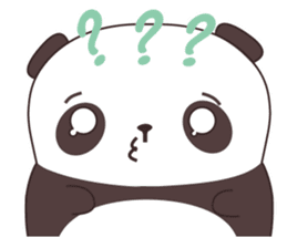 Pebbles - Lovely Panda Bear (English) sticker #1535855