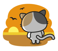 Life of Koume of the cat. sticker #1536231