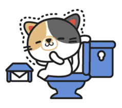 Life of Koume of the cat. sticker #1536236