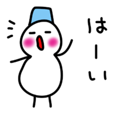 Snowman-san sticker #1536578