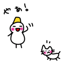 Snowman-san sticker #1536579