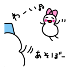Snowman-san sticker #1536580