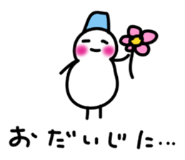 Snowman-san sticker #1536595