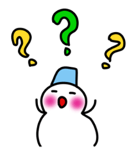 Snowman-san sticker #1536601