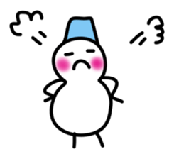 Snowman-san sticker #1536603