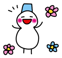 Snowman-san sticker #1536606