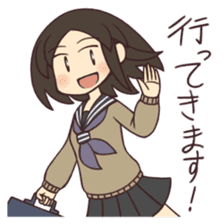 Shimeji-chan and Anzu-chan sticker #1537302