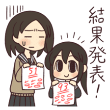 Shimeji-chan and Anzu-chan sticker #1537306