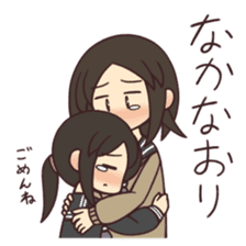 Shimeji-chan and Anzu-chan sticker #1537334