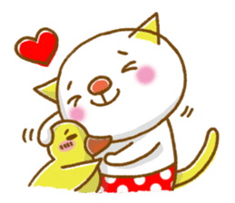 Tights cat life sticker #1537685