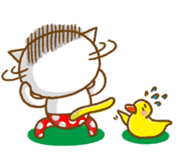 Tights cat life sticker #1537691