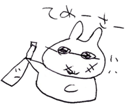 SAKE USAGI sticker #1537826