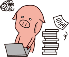 The Piglet's Life. sticker #1538014