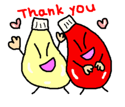 Kecha of ketchup sticker #1538104